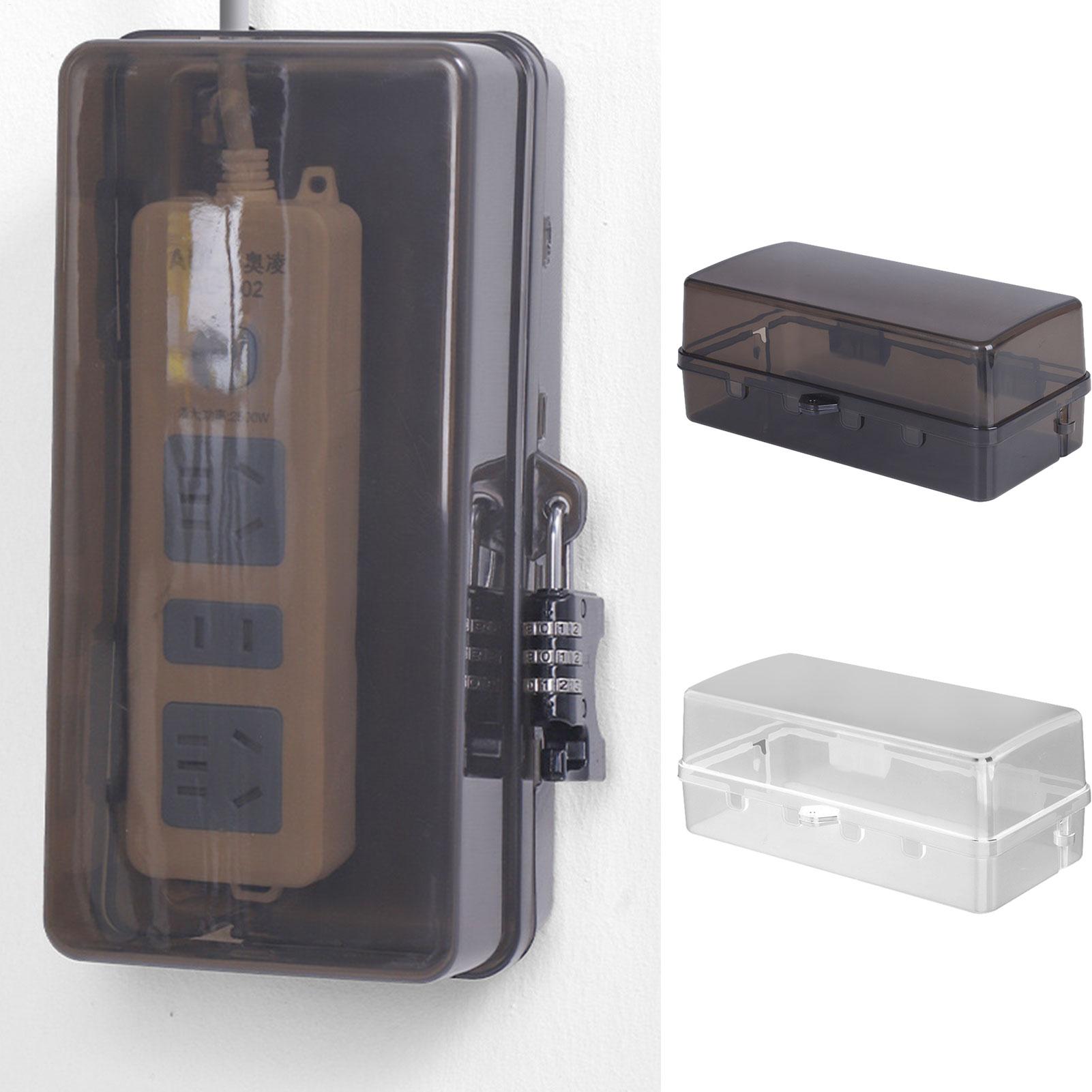 Outdoor Power Socket Cover - Durable Plastic Plug Box Anti-theft Waterproof
