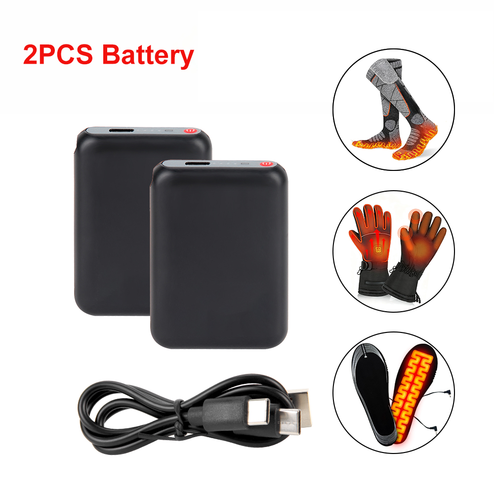Outdoor Usb Power Supply - 5V 6000mAh Heated Socks Battery for
