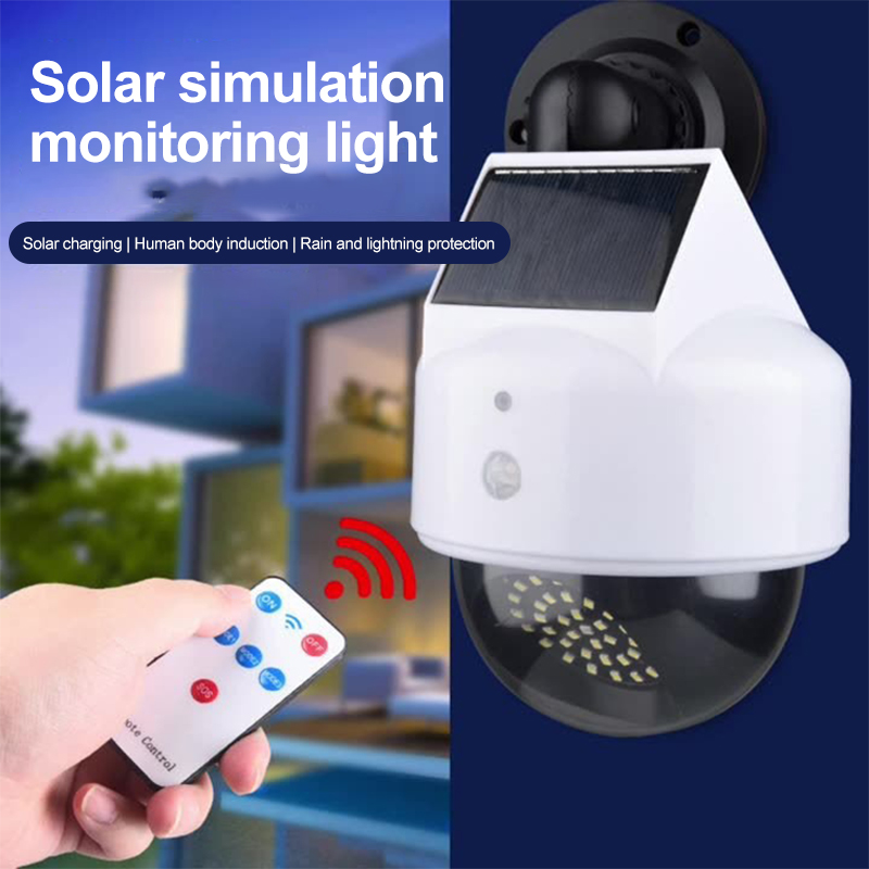 Outdoor Power Point - Solar Simulation Camera Motion Sensor Virtual