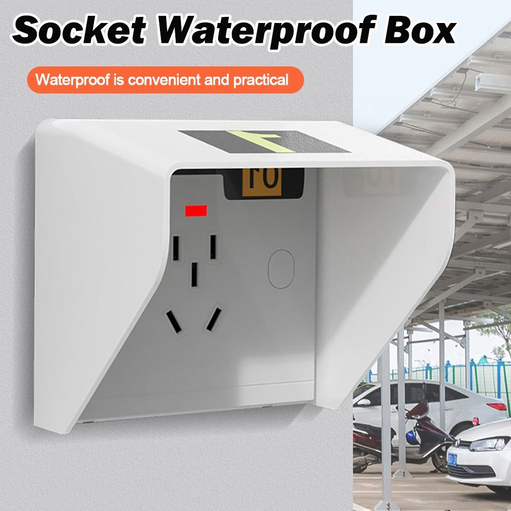 New Plastic Socket Waterproof  - огляд і ціна Outdoor Power Socket Cover
