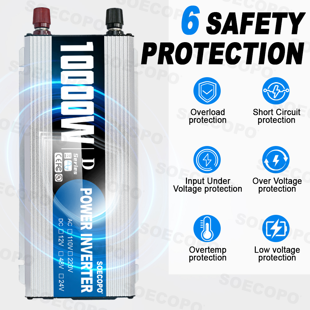 SOECOPO 7000W Solar Power Syst - огляд і ціна Outdoor Power Inverter