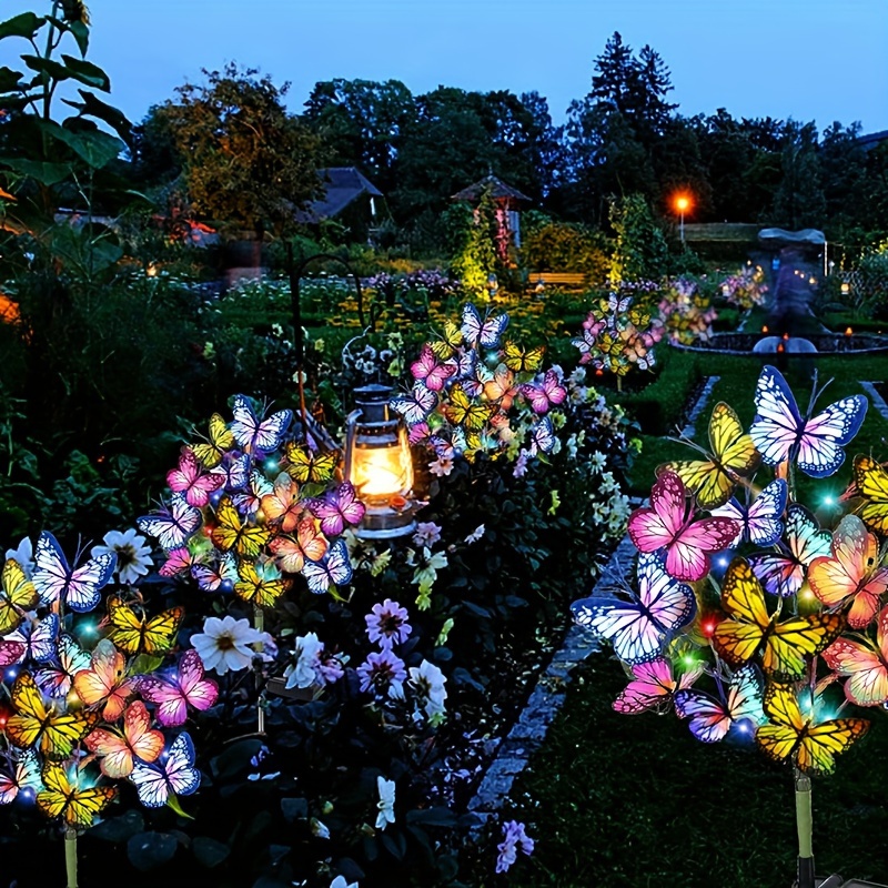 Solar LED Butterfly Garden Lig - огляд і ціна Outdoor Power Outlet Solar