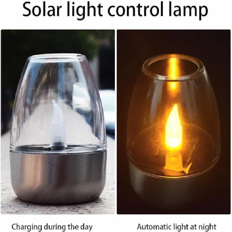 Solar Powered Flameless Candle - огляд і ціна Outdoor Power Outlet Solar
