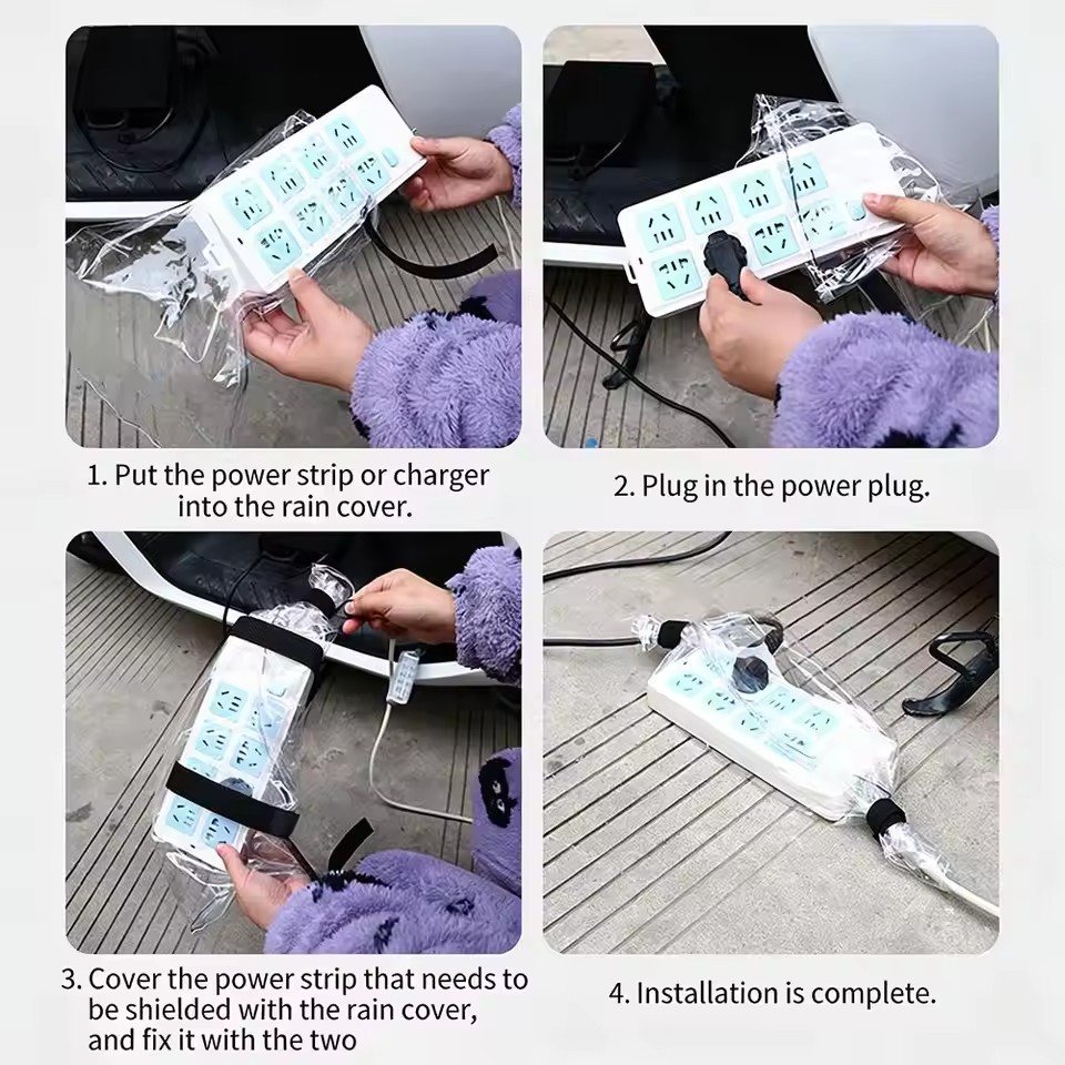 Waterproof Charger Rain Cover  - огляд і ціна Outdoor Power Socket Cover