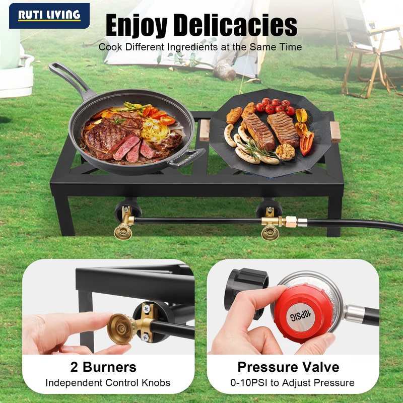 Portable 1/2 Burner Outdoor Ga - огляд і ціна Outdoor Power Heater