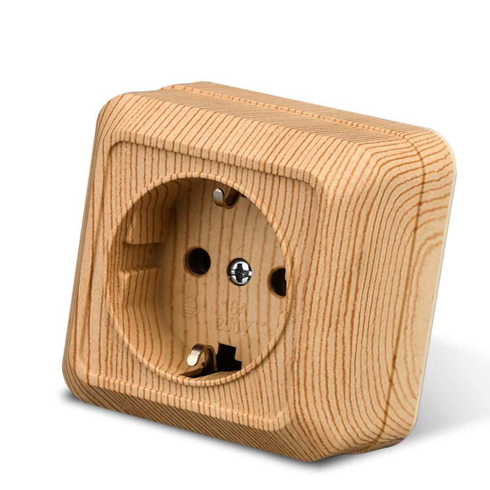 WESA Wooden Wall Surface Socke - огляд і ціна Outdoor Power Plus