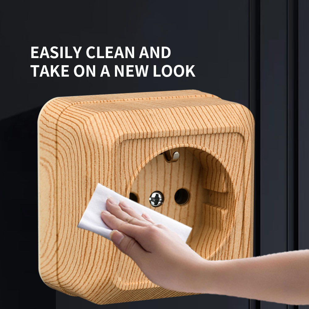WESA Wooden Wall Surface Socke - огляд і ціна Outdoor Power Plus