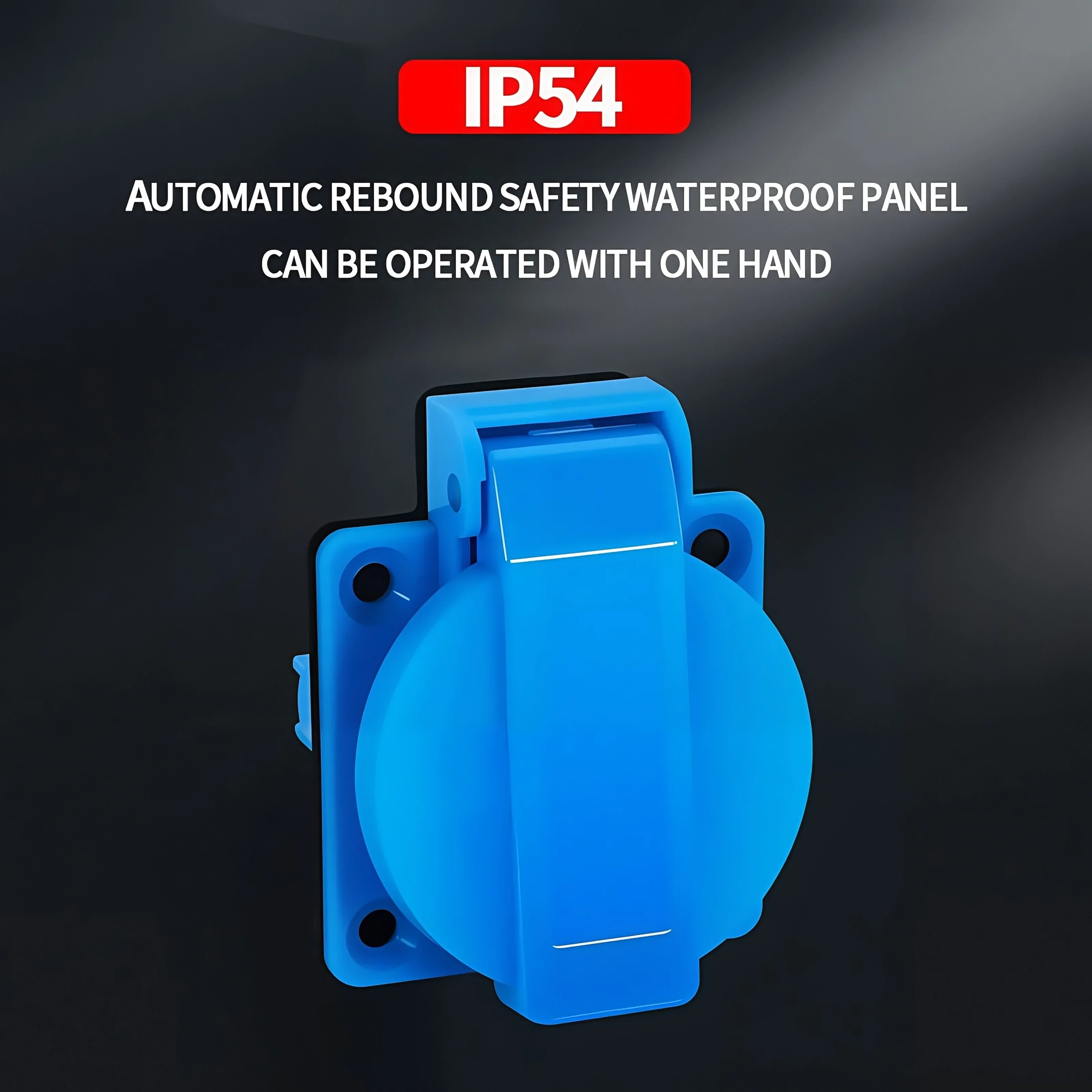 IP54 16A Waterproof Industrial - огляд і ціна Outdoor Power Plus