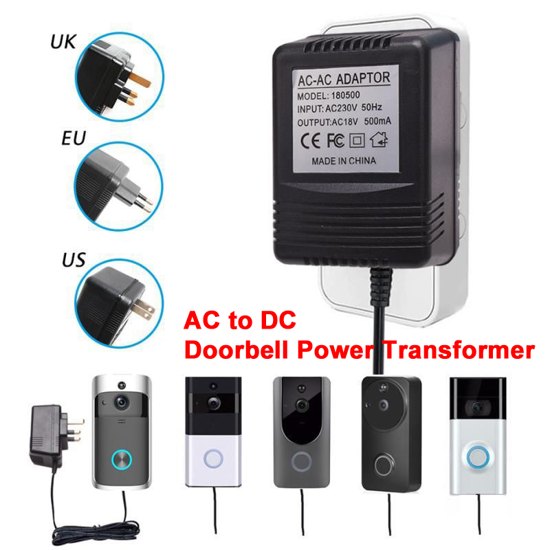 US UK EU Plug 18V AC to DC Tra - огляд і ціна Outdoor Power Adapter Ring