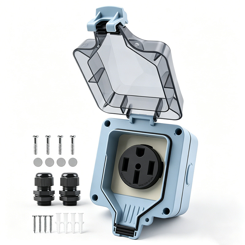 Outdoor Power Outlet Box Water - огляд і ціна Outdoor Power Socket Cover