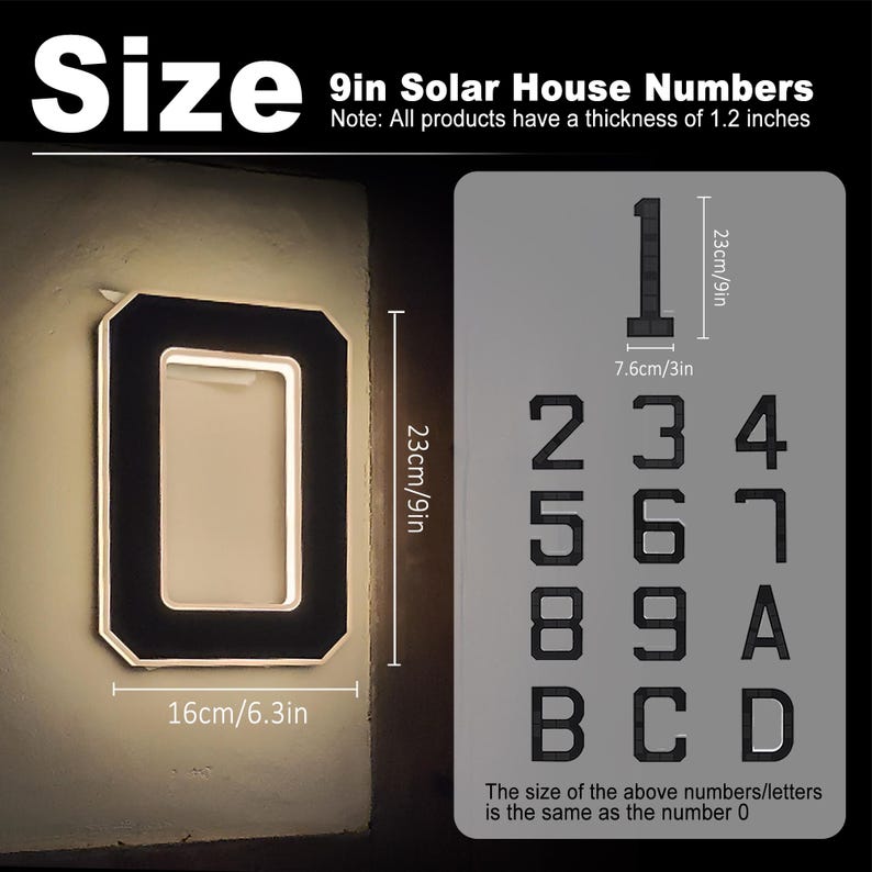 Solar LED House Number Sign Wa - огляд і ціна Outdoor Power Outlet Solar