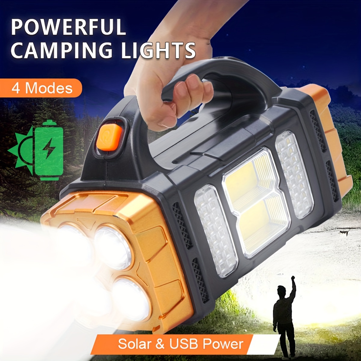 New Upgrade Rechargeable High  - огляд і ціна Outdoor Power Outlet Solar