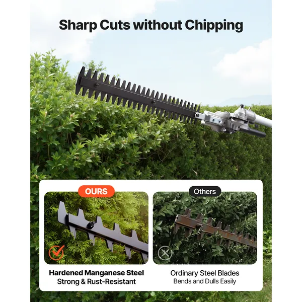 Gas Hedge Trimmer, 2 Cycle Gas - огляд і ціна Hedge Trimmer Cordless