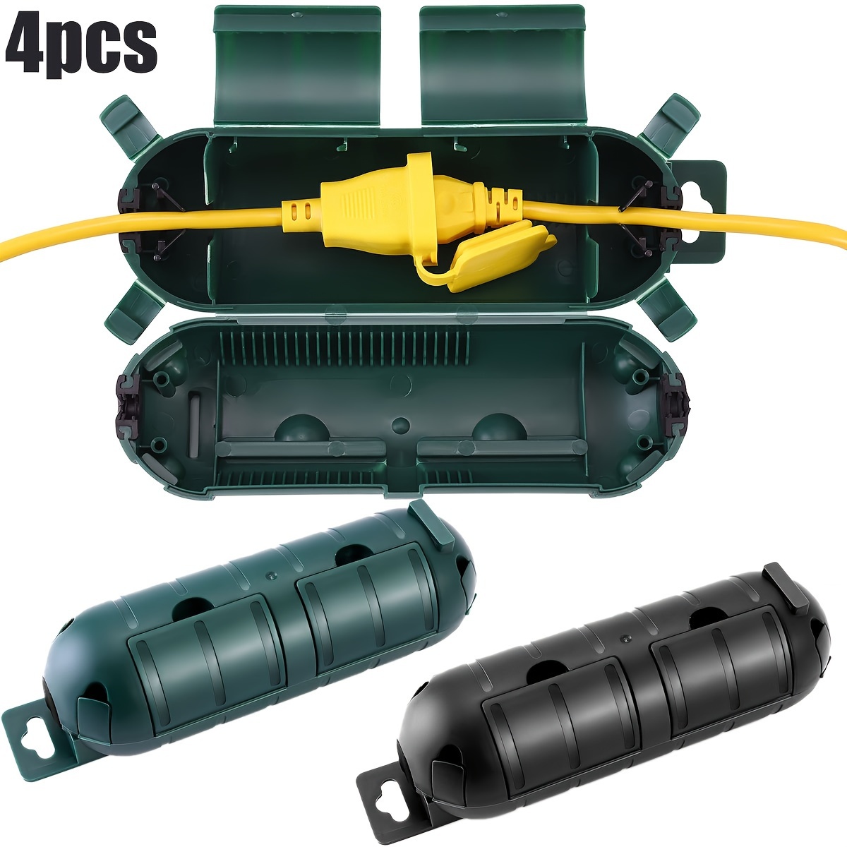 4pcs Outdoor Extension Cord Sa - огляд і ціна Outdoor Power Socket Cover