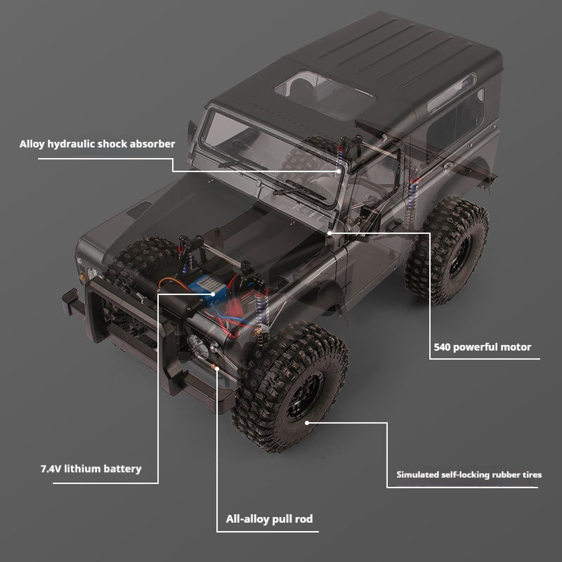MN 1/10 MN999 RC Crawler 4WD O - огляд і ціна Outdoor Power Plus