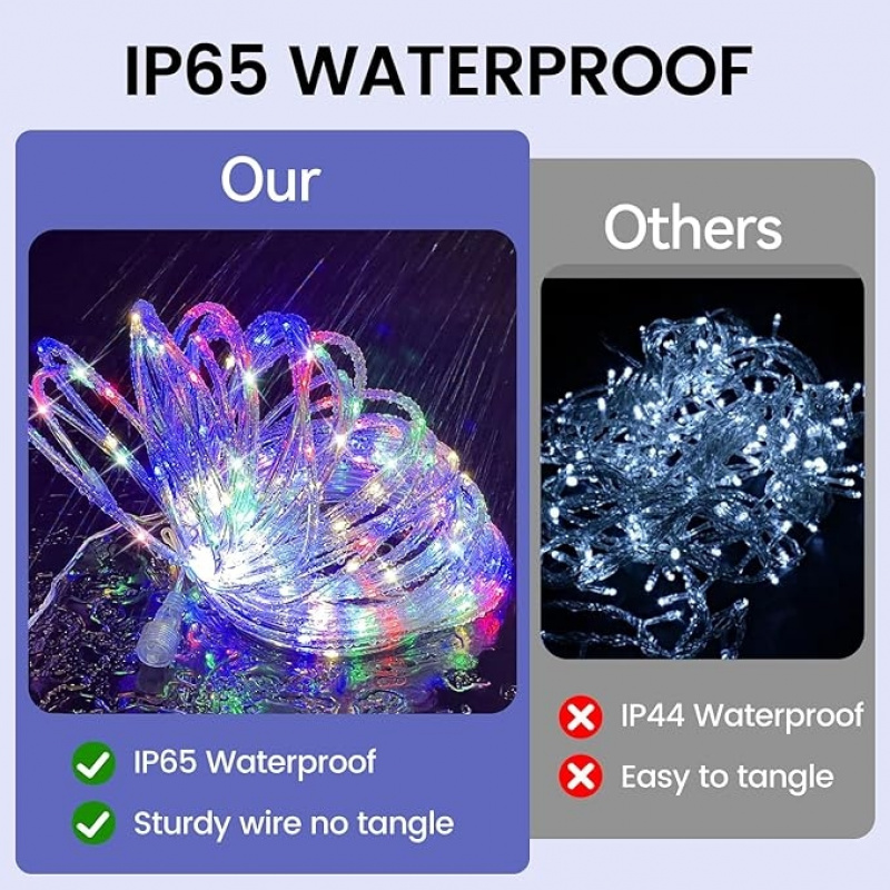 Waterproof Solar LED String Li - огляд і ціна Outdoor Power Outlet Solar