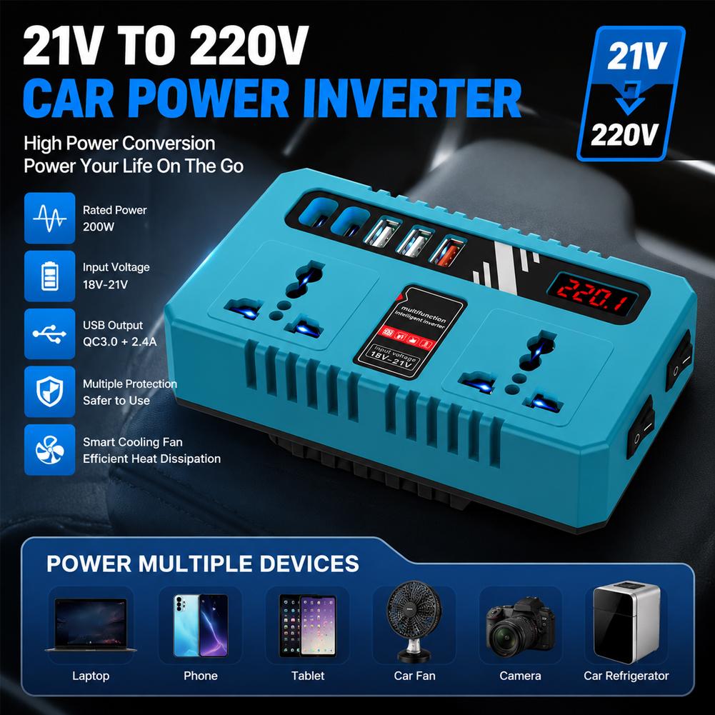 Lithium Battery Power Inverter - огляд і ціна Outdoor Power Inverter