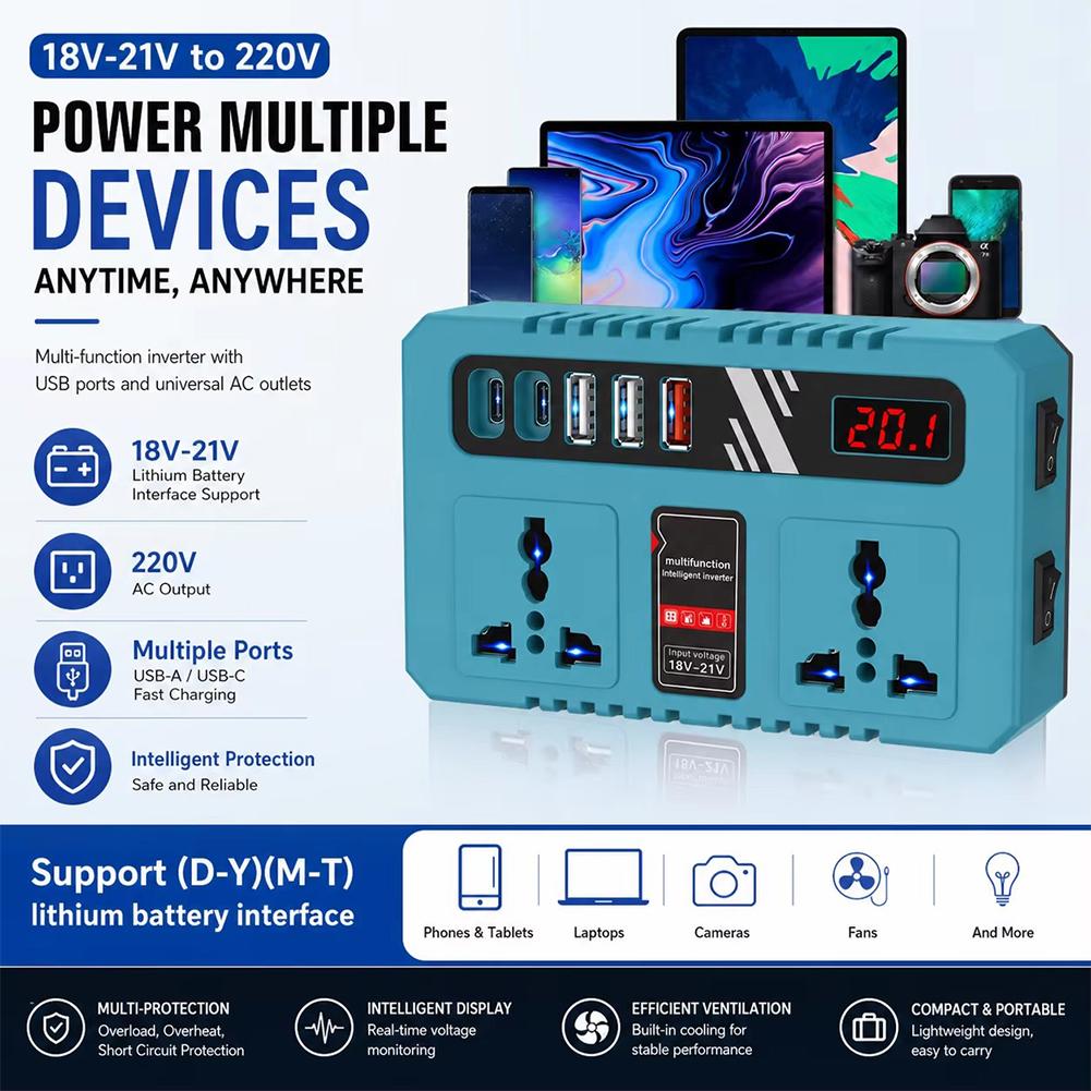 Lithium Battery Power Inverter - огляд і ціна Outdoor Power Inverter