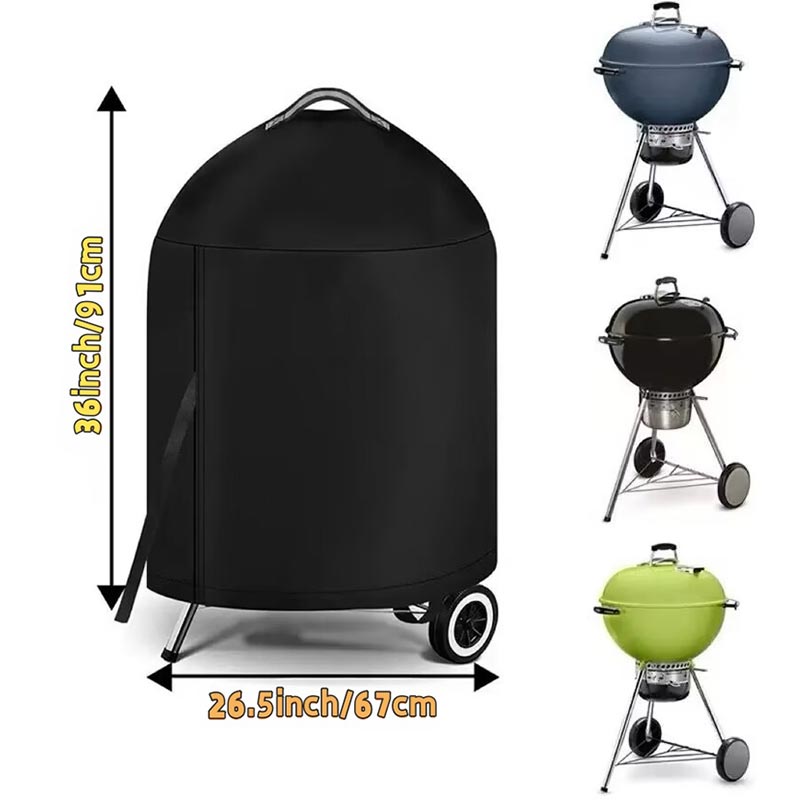 Black Round Outdoor Grill Cove - огляд і ціна Outdoor Power Heater