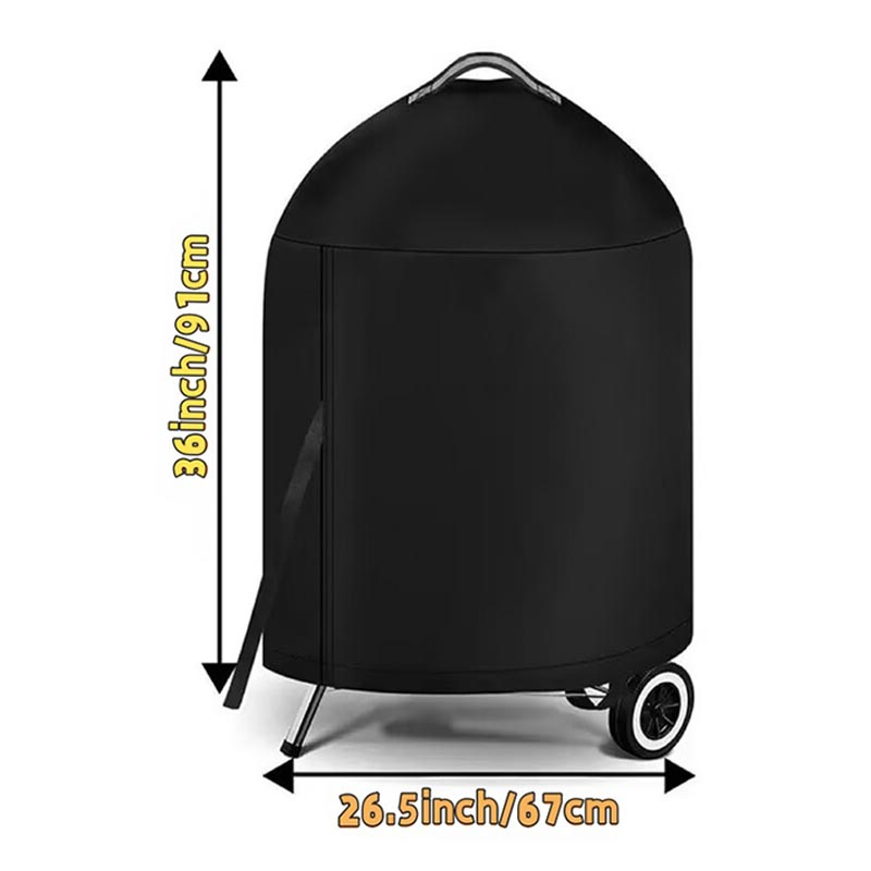 Black Round Outdoor Grill Cove - огляд і ціна Outdoor Power Heater